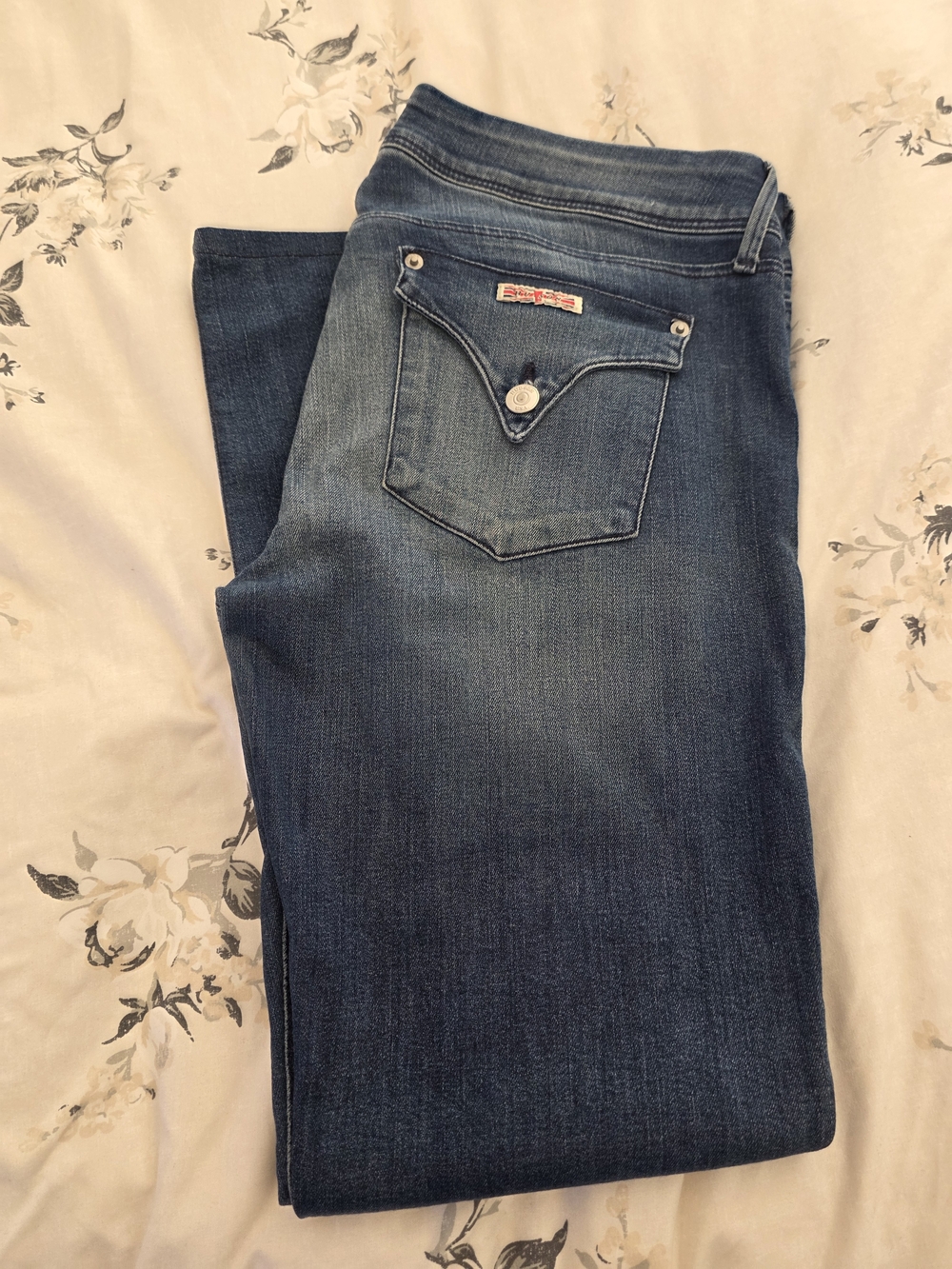 Hudson Jeans Women's Skinny Dark Blue Wash Denim